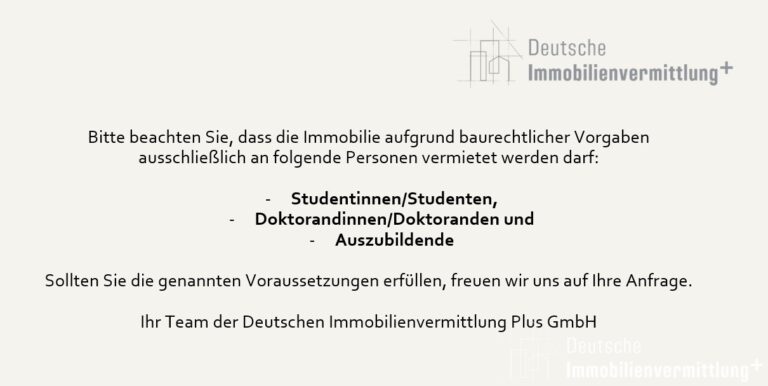 Nur an Azubis und Studenten