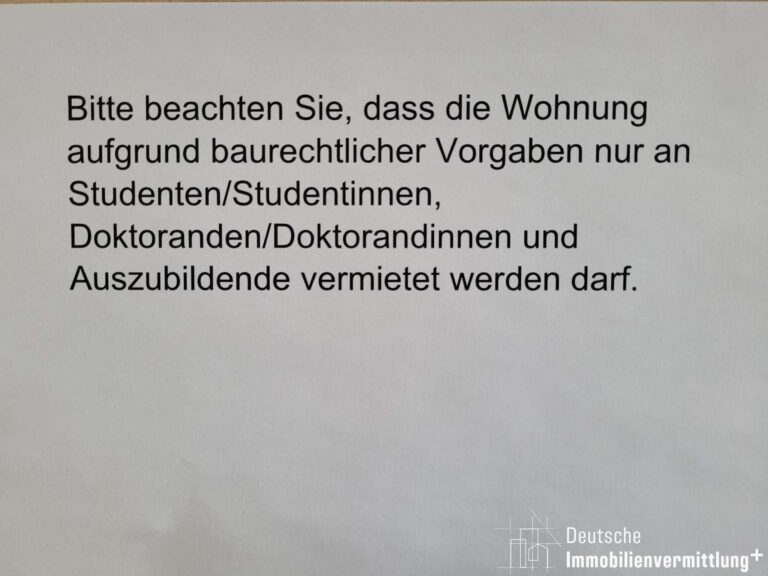 Nur an Azubis und Studenten