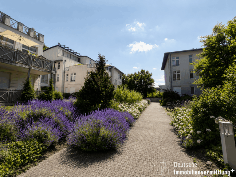 Gartengestaltung mit Blumenmeer