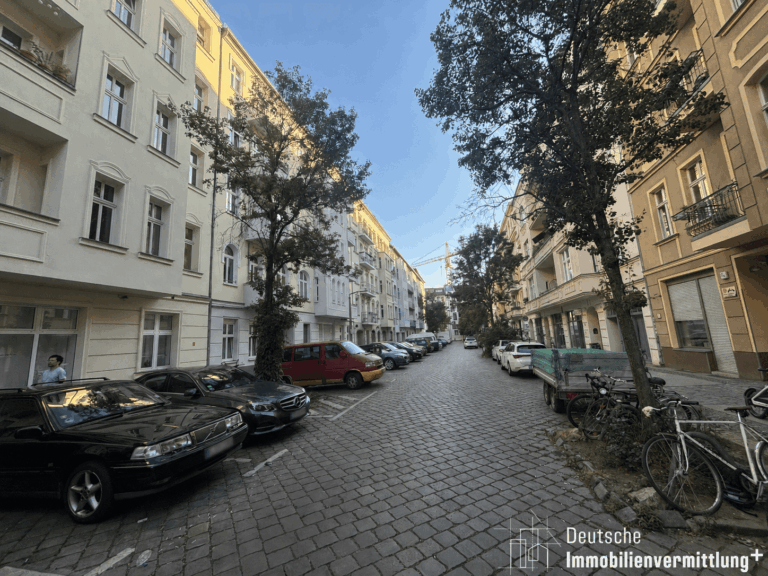 Kopfsteinpflaster in der Großstadt