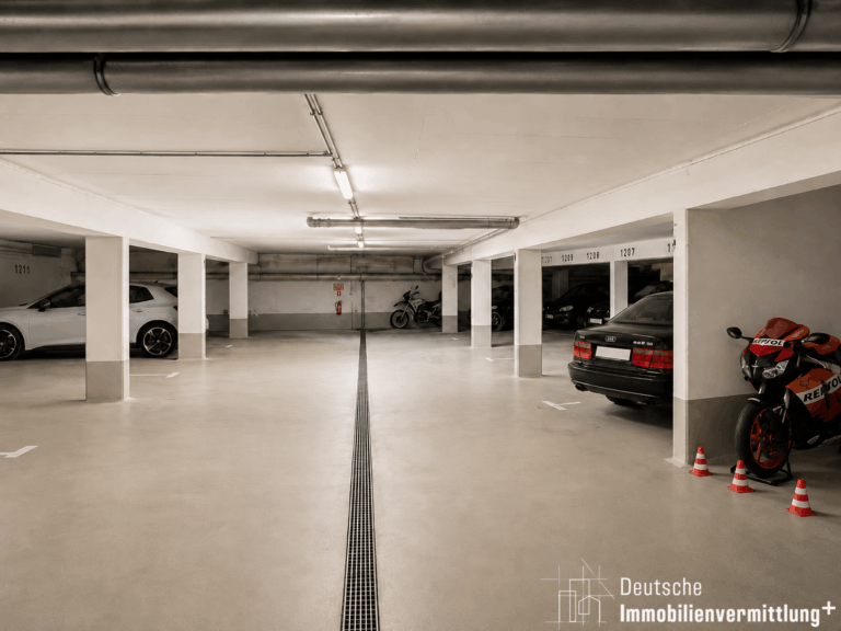 Moderne Tiefgarage