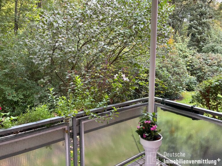 Ausblick Balkon